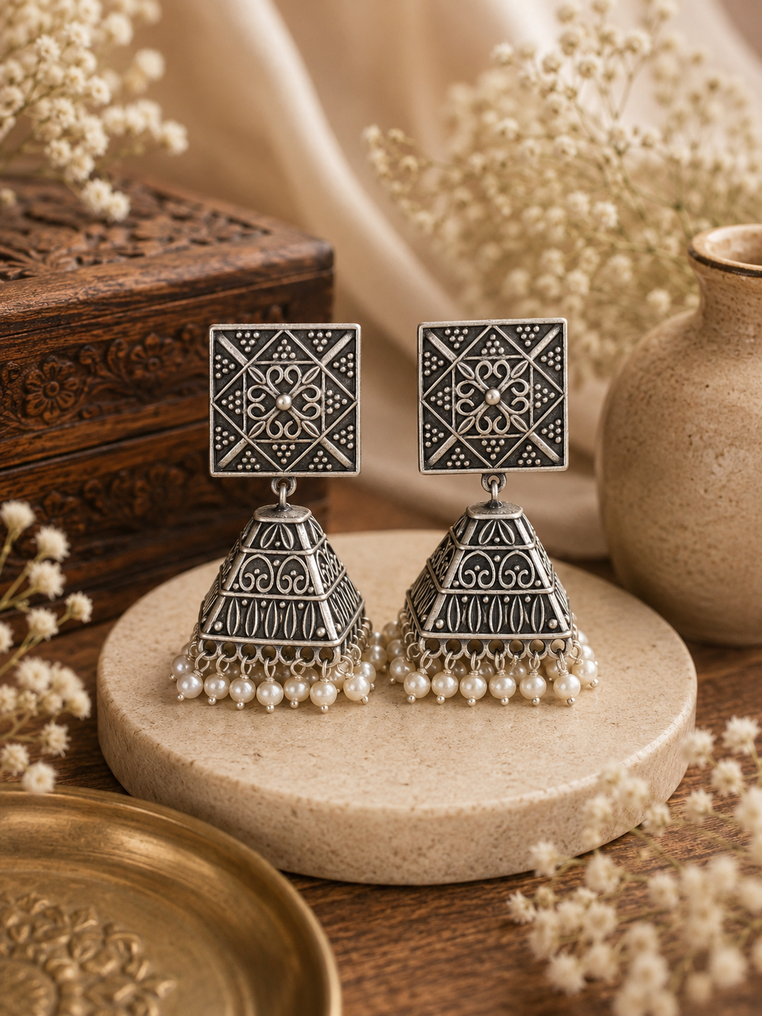Aangan Noor Jhumkas