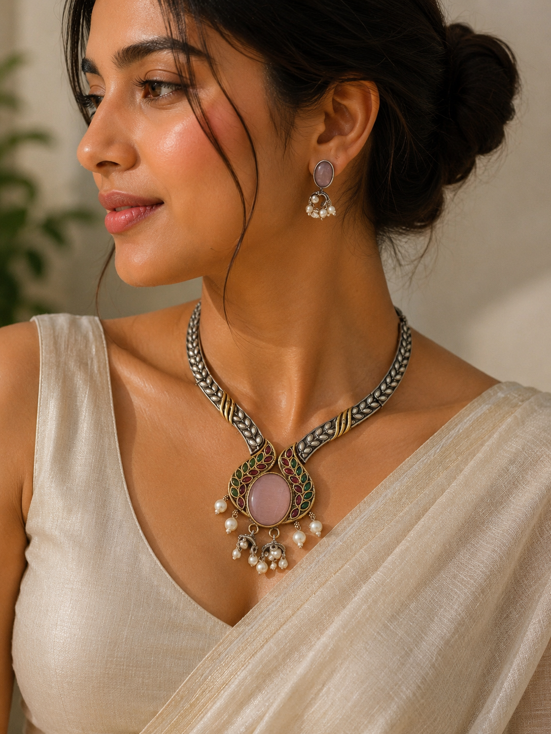 Meher Statement Necklace Set