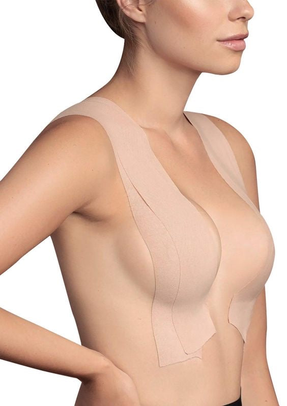 BODY TAPE BOOB TAPE FOR INSTANT LIFT AND SHAPE WITH 2 NIPPLE COVERS