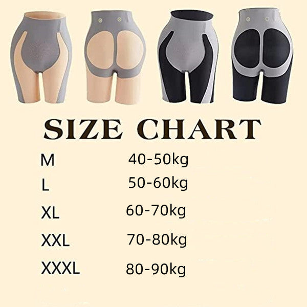 🩷 Seamless Sculpting Shapewear Shorts – High-Waist • Butt Lift • Anti-Slip • Cotton Crotch | Lady Language (Skin)