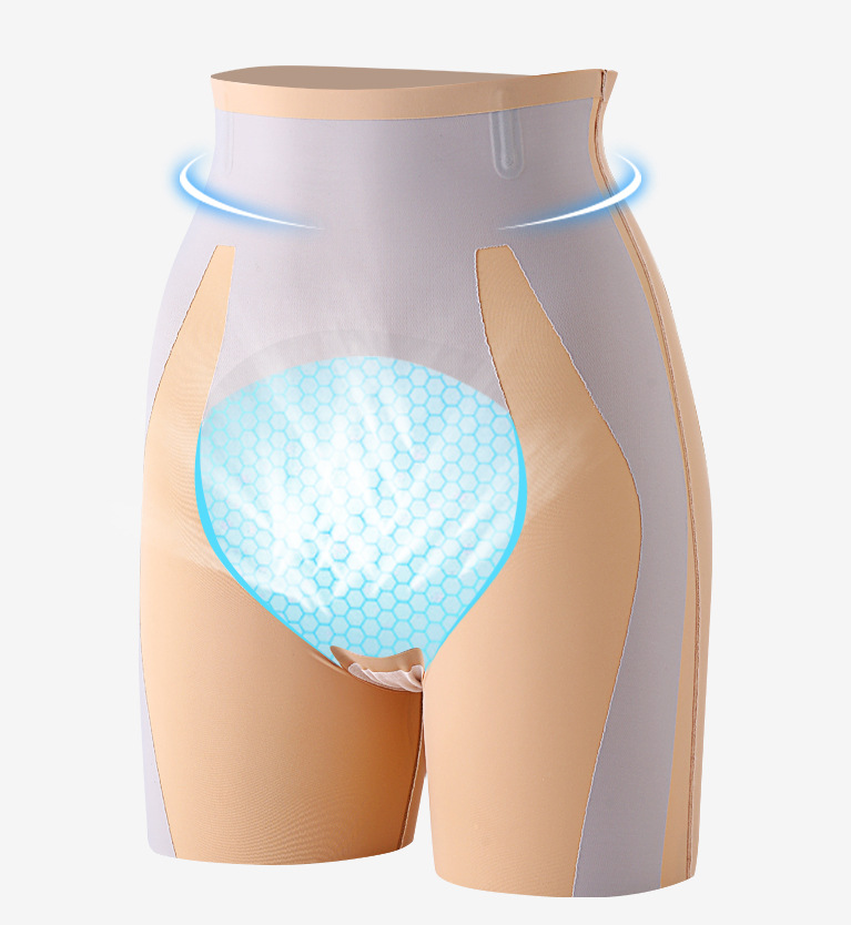 🩷 Seamless Sculpting Shapewear Shorts – High-Waist • Butt Lift • Anti-Slip • Cotton Crotch | Lady Language (Skin)