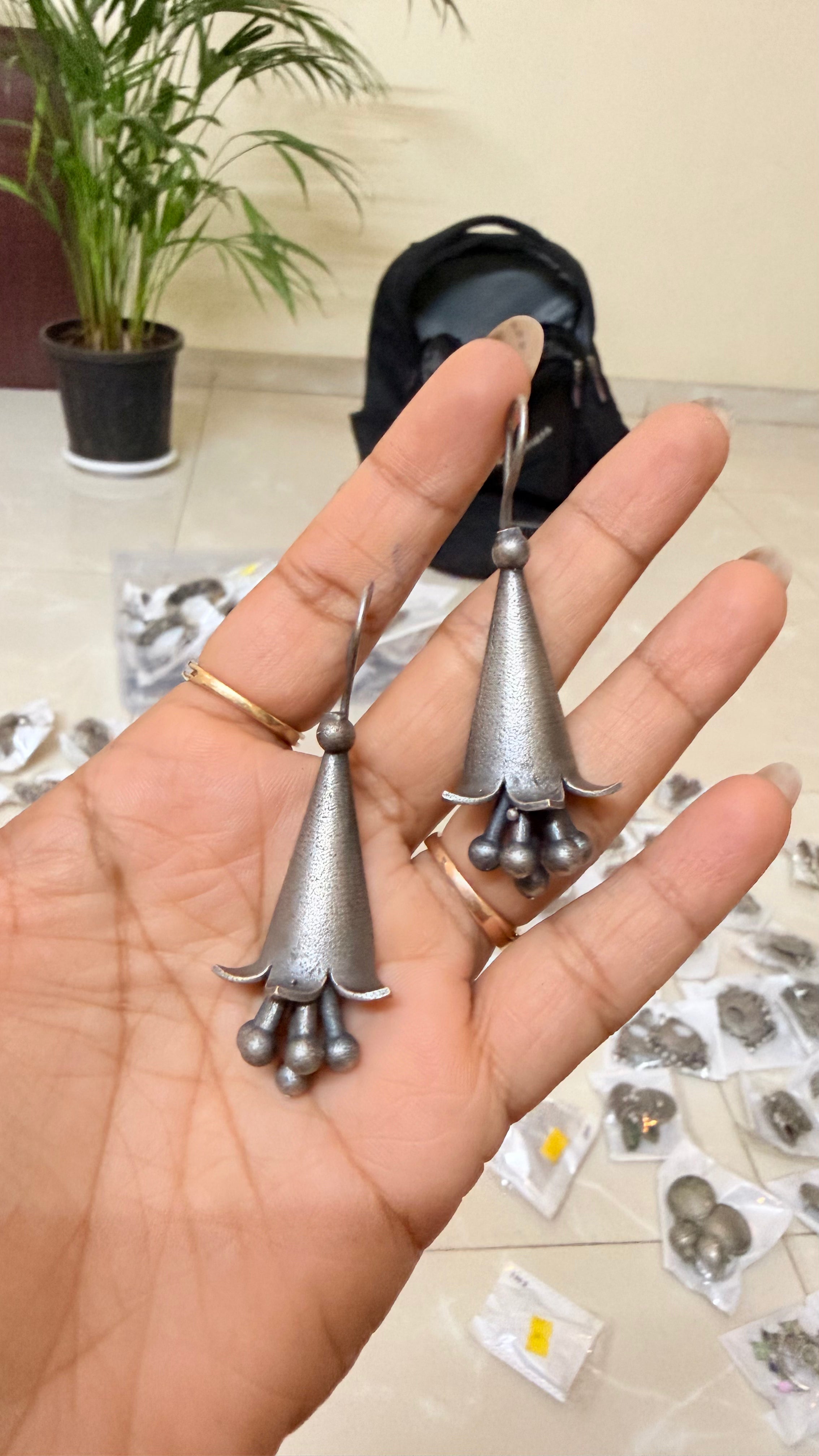 Chandrika Bell Drop Earrings