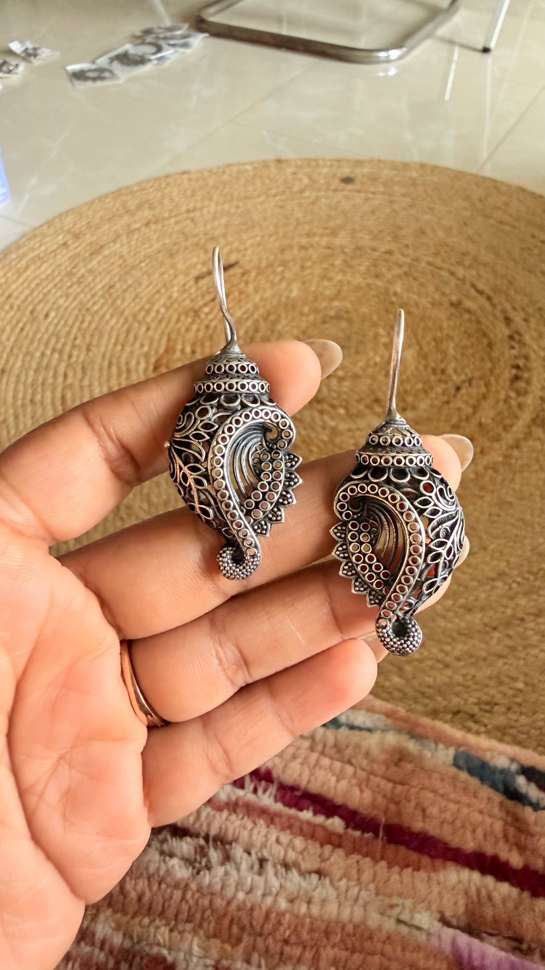 Mehfil Paisley Drops Earring