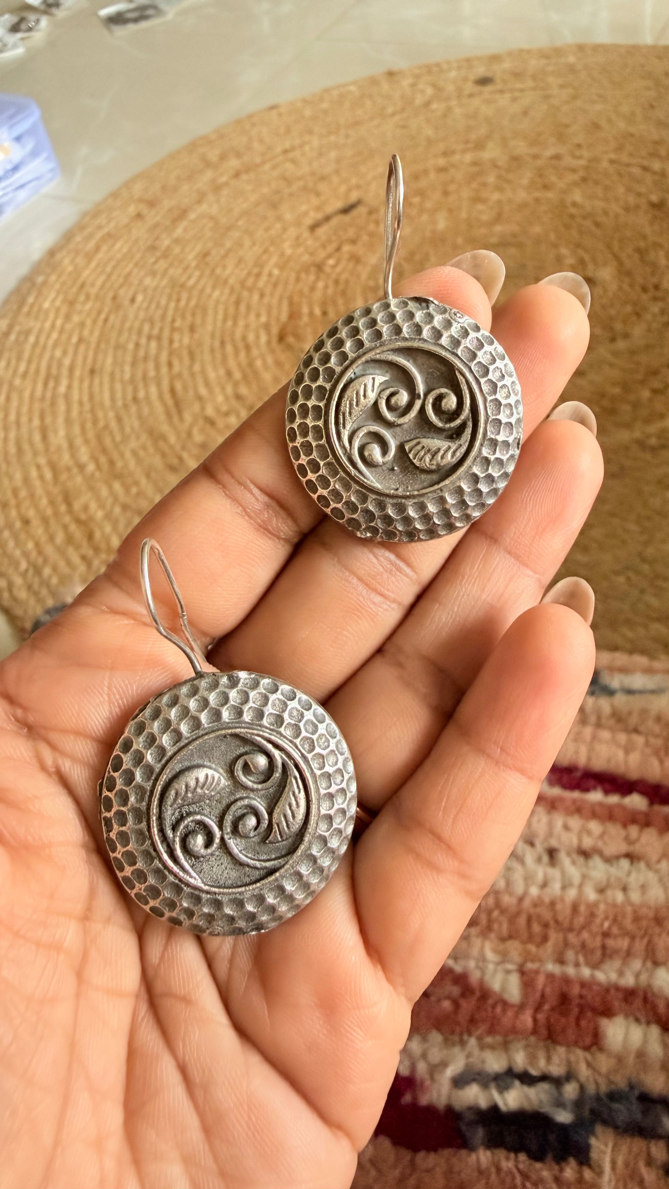 Vriksha Spiral Earrings