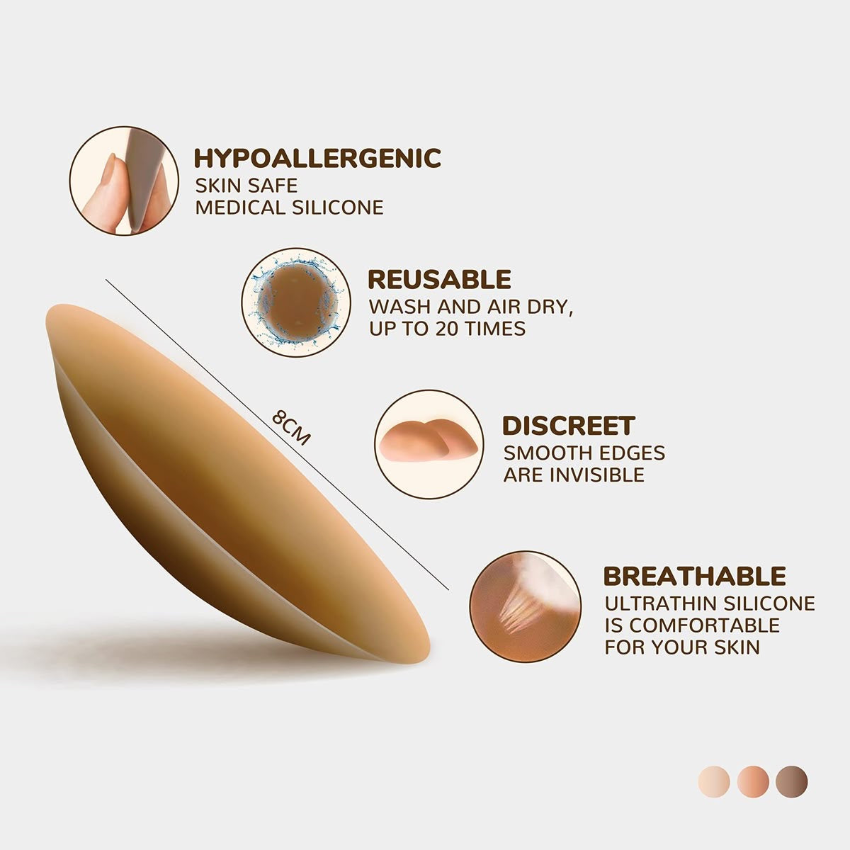 Reusable Vacuum Nipple Covers | Seamless, Eco-Friendly & Invisible Confidence