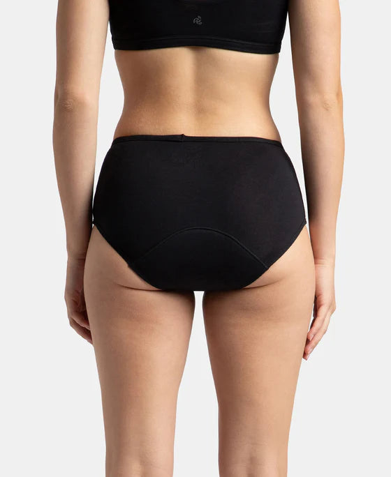 Jockey SW05 Women's Super Combed Cotton Elastane Stretch Period Panty (PK OF 1)