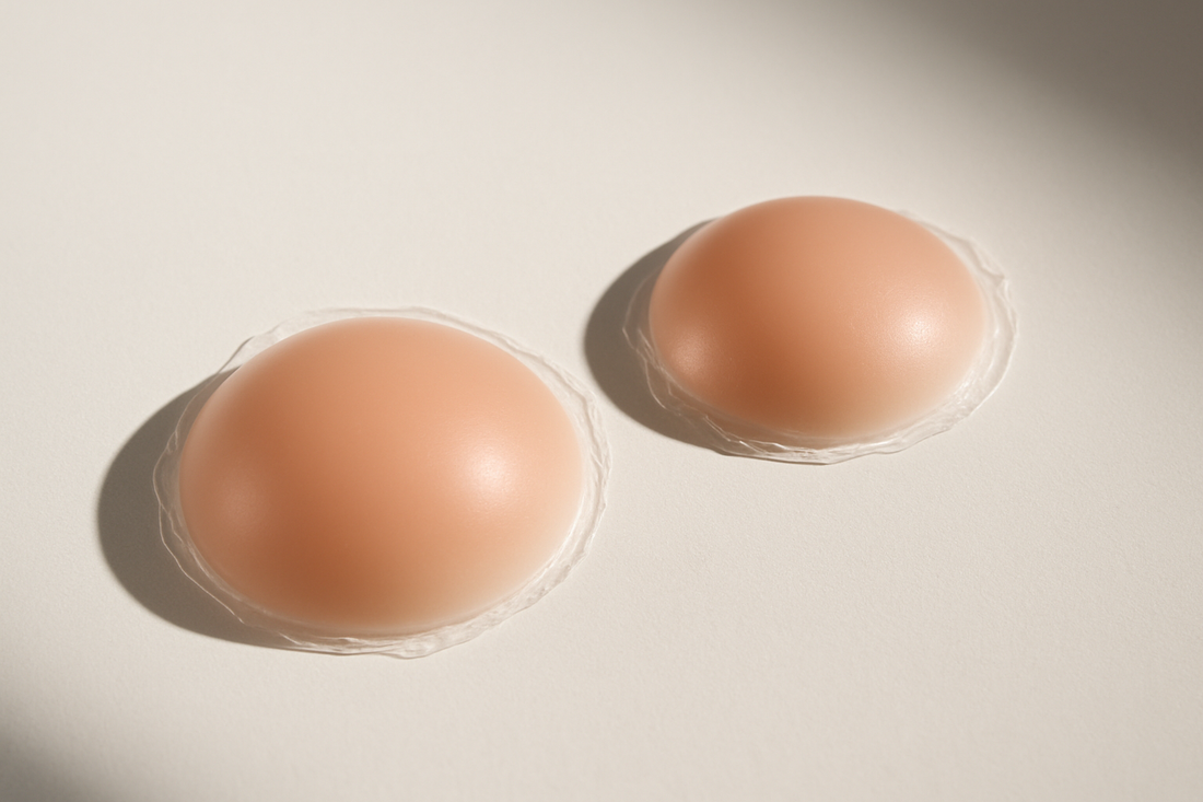 Nipple pads angled view